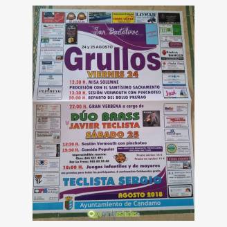 Fiestas de San Bartolom Grullos 2018