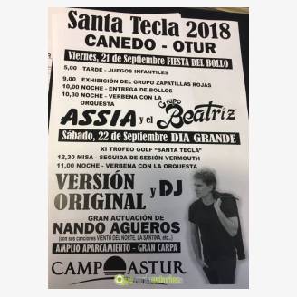 Fiestas de Santa Tecla 2018 en Canedo - Otur