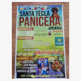 Fiestas de Santa Tecla 2018 en Panicera