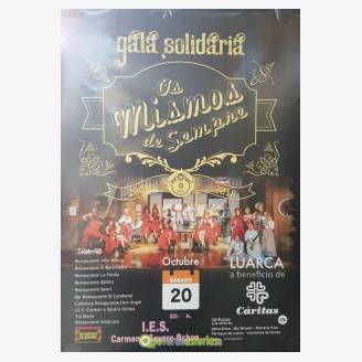 Gala Solidaria "Os Mismos de Sempre" 2018 en Luarca
