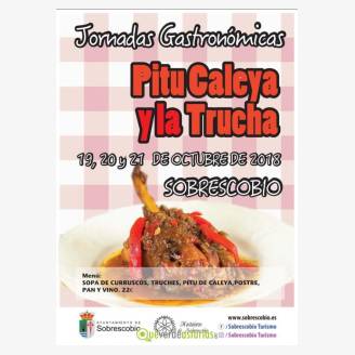 Jornadas Gastronmicas del Pitu Caleya y la Trucha en Sobrescobio 2018