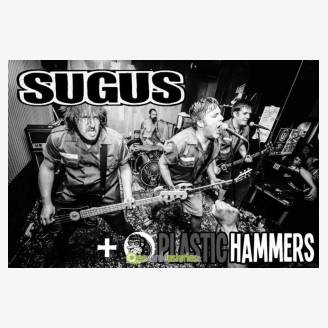 Sugus + Plastic Hammers en concierto en La Salvaje