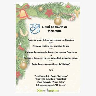 Men de Navidad 2018 en La Serrana - Hotel 40 Nudos