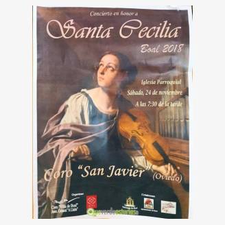 Concierto de Santa Cecilia 2018 en Boal
