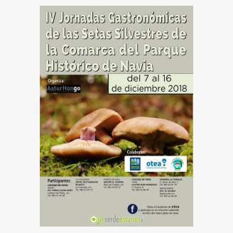 IV Jornadas Gastronmicas de las Setas Silvestres del Parque Histrico del Navia 2018