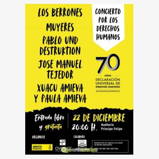 Concierto por los Derechos Humanos - Oviedo 2018
