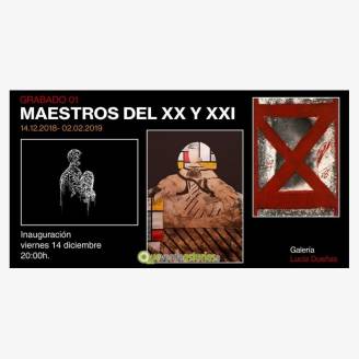 Exposicin: Grabado 01 - Maestros del XX y XXI