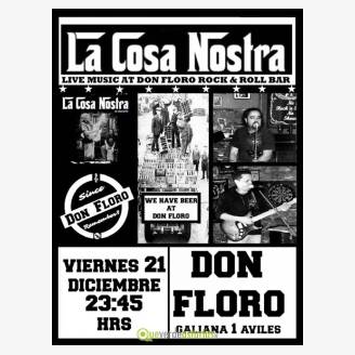 La Cosa Nostra en concierto en Don Floro