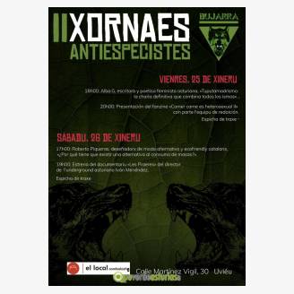 II Jornadas Antiespecistas Oviedo 2018
