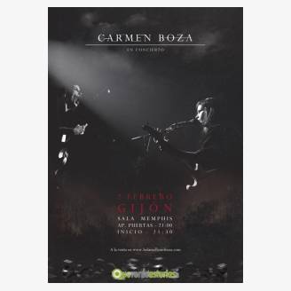 Carmen Boza en concierto en Gijn