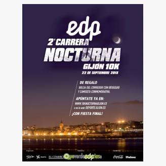 Carrera Nocturna Gijn 10 K 2018