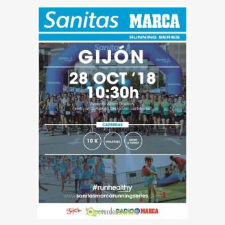 10 km Sanitas Marca Running Series Gijn 2018