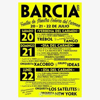 Fiestas de Nuestra Seora del Carmen Barcia 2019