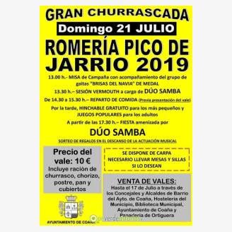 Gran churrascada - Romera Pico Jarrio 2019