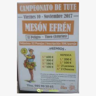 Campeonato de Tute en Mesn Efrn - El Peligro