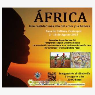 Exposicin Africa, una realidad ms all del color y la belleza