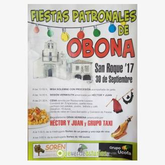Fiesta de San Roque Obona 2017