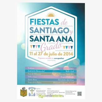 Fiestas de Santiago y Santa Ana Grado 2014