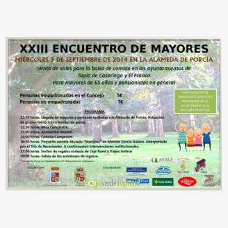XXII Encuentro de Mayores Porcia 2014