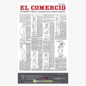 Exposicin: 140 aos de EL COMERCIO - Evaristo Valle, corresponsal y redactor grfico