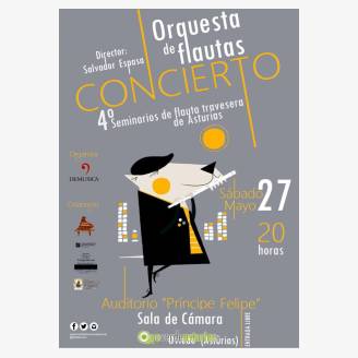 Concierto de Clausura – 4 Seminarios de Flauta Travesera de Asturias 2017