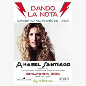 Dando la nota: Anabel Santiago en concierto