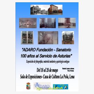 Exposicin "Adaro Fundacin - Sanatorio. 100 aos al servicio de Asturias"