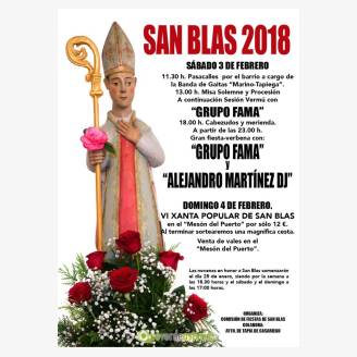 Fiestas de San Blas en Tapia de Casariego 2018
