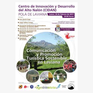 Conferencia y mesa redonda: Comunicacin y promocin turstica sostenible en Laviana