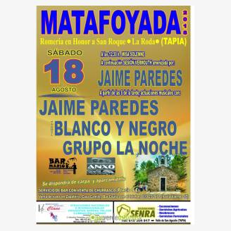 Fiesta de San Roque 2018 en Matafoyada - La Roda