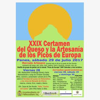 XXIX Certamen del Queso y La Artesana de Los Picos de Europa 2017
