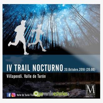IV Trail Nocturno Villapendi-Valle de Turn 2018