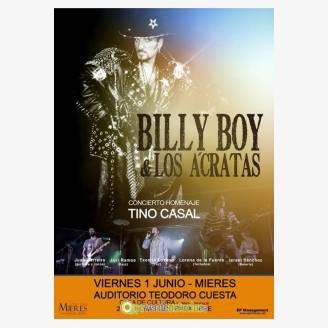 Concierto homenaje a Tino Casal. Billy Boy & Los cratas
