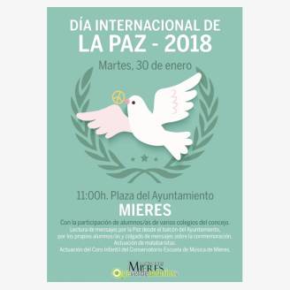 Da Internacional de la Paz 2018 en Mieres
