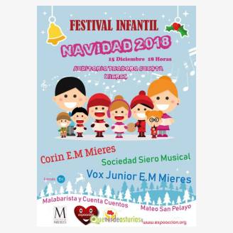 Festival Infantil de Navidad 2018 en Mieres