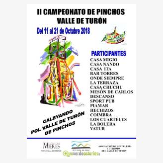 II Campeonato de Pinchos Valle de Turn 2018