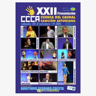 Gala de presentacin del XXII Concursu Cuenca del Caudal 2018