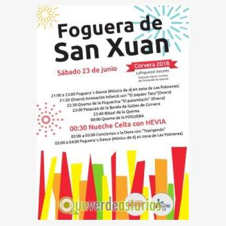 Fiesta y Hoguera de San Juan Corvera 2018