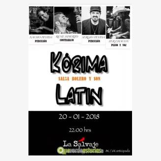 Krima Latin en concierto en La Salvaje