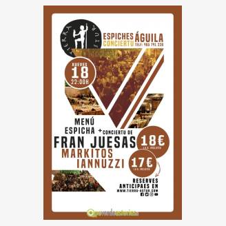 Espicha - concierto con Fran Juesas y Markitos Iannuzzi en Tierra Astur guila