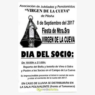 Da del Socio "Asociacin Jubilados y Pensionistas Virgen de la Cueva de Piloa"