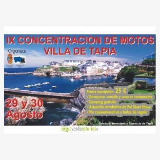 Concentracin de motos Villa de Tapia 2015
