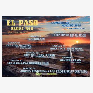 "EL PASO" CONCIERTOS AGOSTO 2015