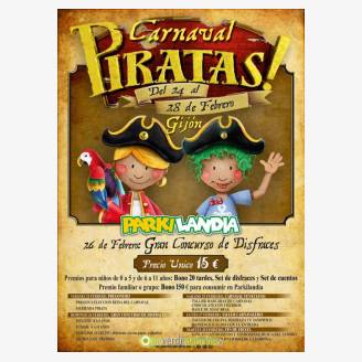 Carnaval Piratas 2017 en Parkilandia