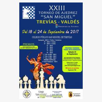XXIII Torneo de Ajedrez "San Miguel" Trevas 2017