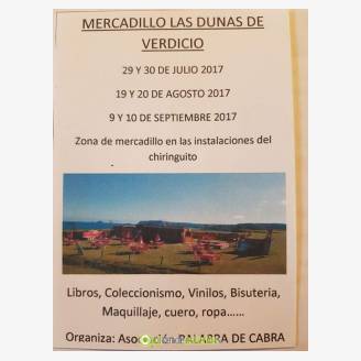 Mercadillo Las Dunas de Verdicio 2017