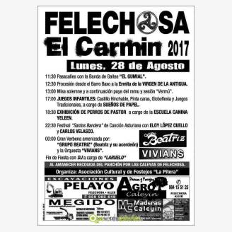 Fiesta del Carmn Felechosa 2017
