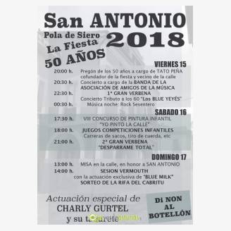 Fiestas de San Antonio 2018 en Pola de Siero - 50 Aos