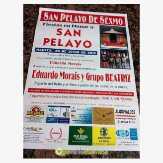 Fiestas en honor a San Pelayo en San Pelayo de Sexmo 2018