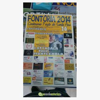Centenario Fiesta de Santa Ana Fontoria 2014